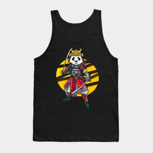 Panda Samurai Tank Top